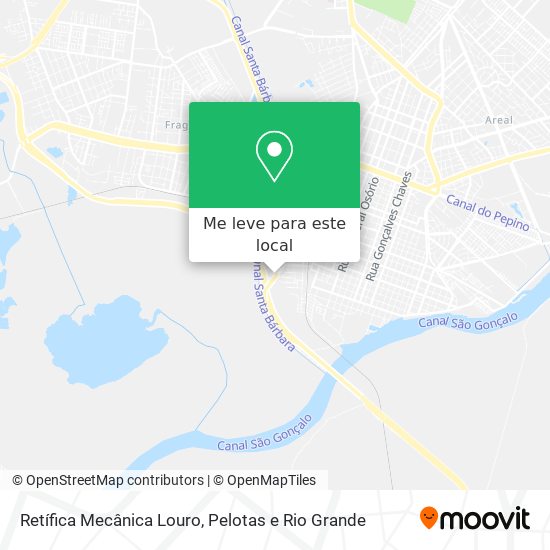 Retífica Mecânica Louro mapa
