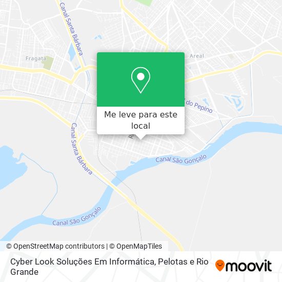 Cyber Look Soluções Em Informática mapa