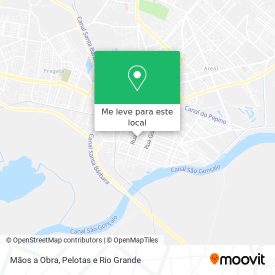 Mãos a Obra mapa