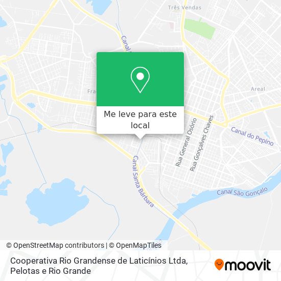 Cooperativa Rio Grandense de Laticínios Ltda mapa