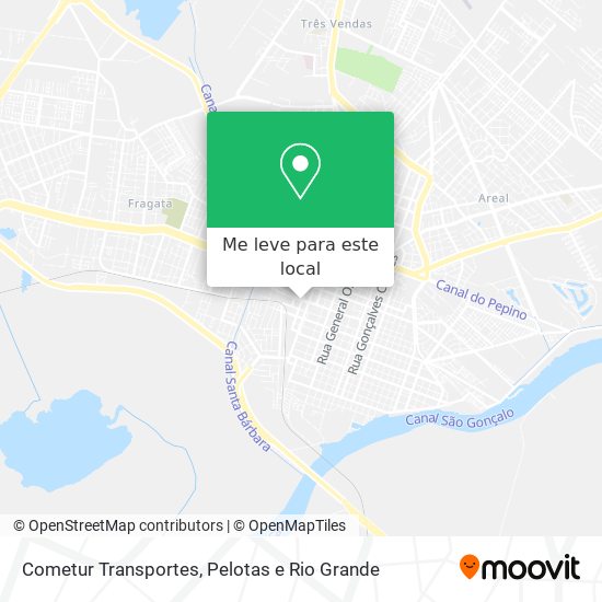 Cometur Transportes mapa