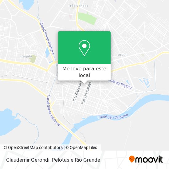 Claudemir Gerondi mapa