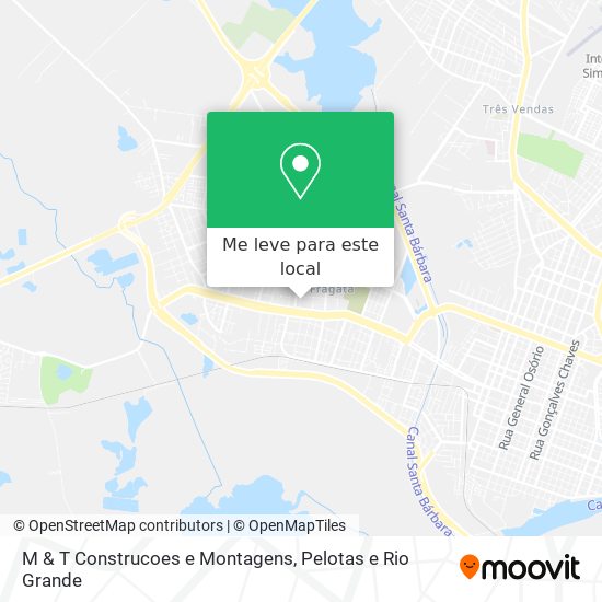 M & T Construcoes e Montagens mapa