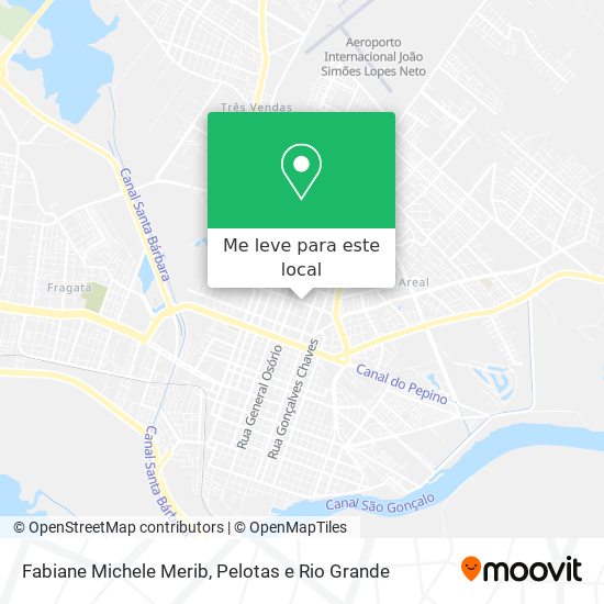 Fabiane Michele Merib mapa