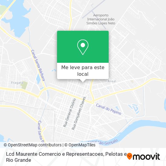 Lcd Maurente Comercio e Representacoes mapa