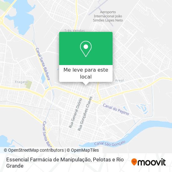 Essencial Farmácia de Manipulação mapa