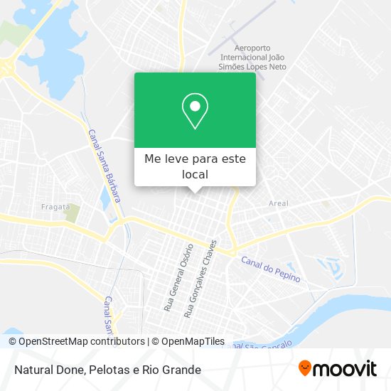 Natural Done mapa