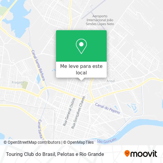 Touring Club do Brasil mapa