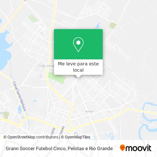 Grann Soccer Futebol Cinco mapa
