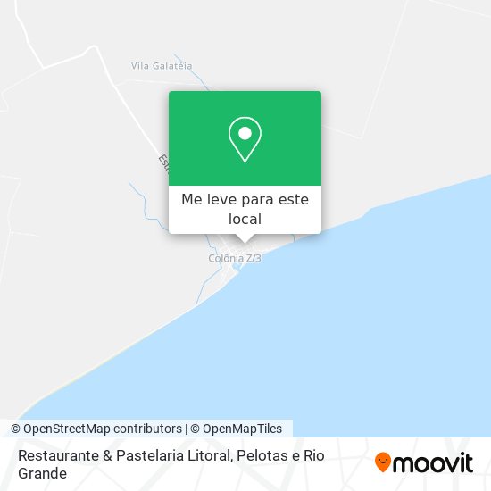 Restaurante & Pastelaria Litoral mapa