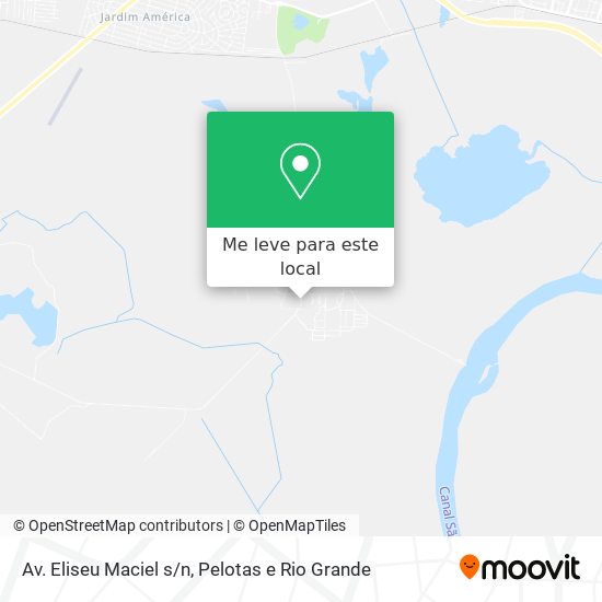 Av. Eliseu Maciel s/n mapa