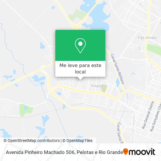 Avenida Pinheiro Machado 506 mapa