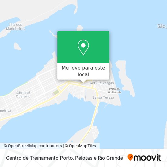 Centro de Treinamento Porto mapa