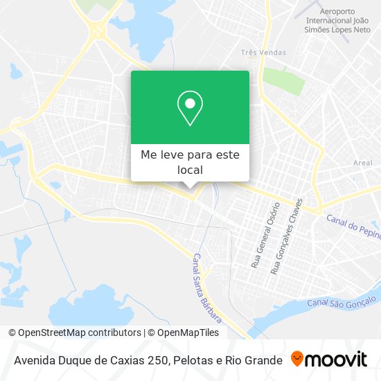 Avenida Duque de Caxias 250 mapa