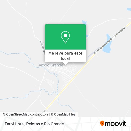 Farol Hotel mapa