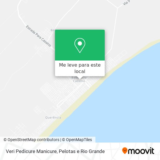 Veri Pedicure Manicure mapa