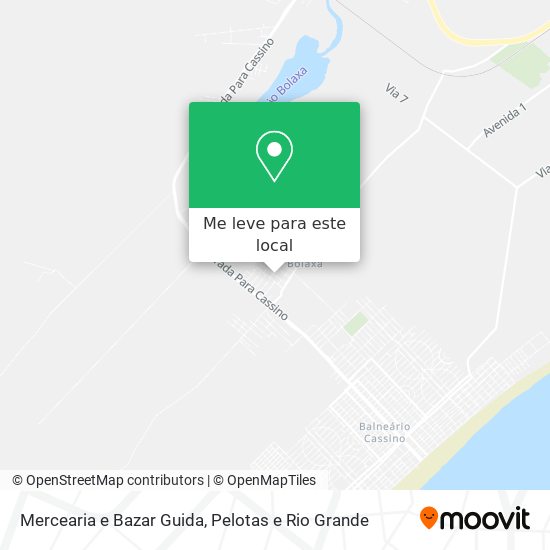 Mercearia e Bazar Guida mapa