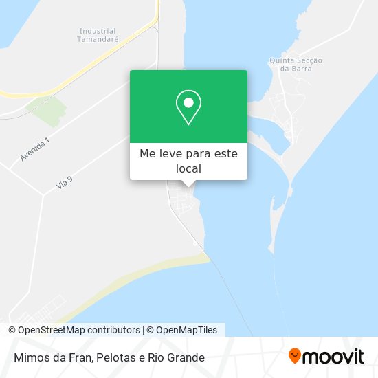 Mimos da Fran mapa