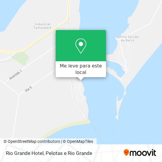 Rio Grande Hotel mapa