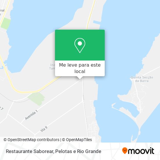 Restaurante Saborear mapa