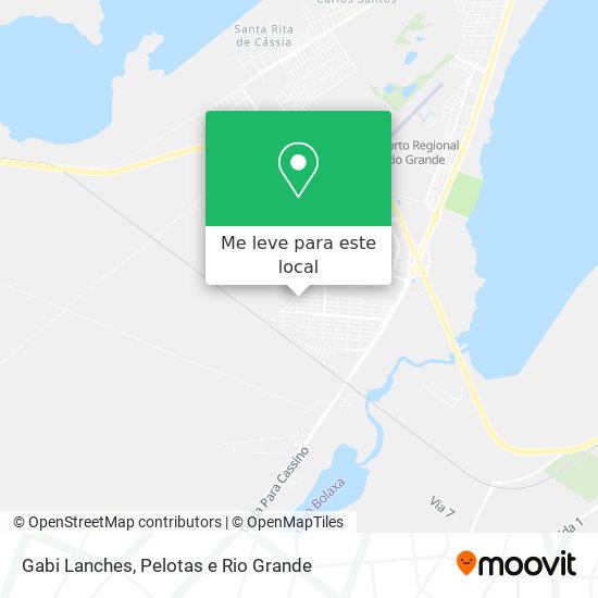 Gabi Lanches mapa