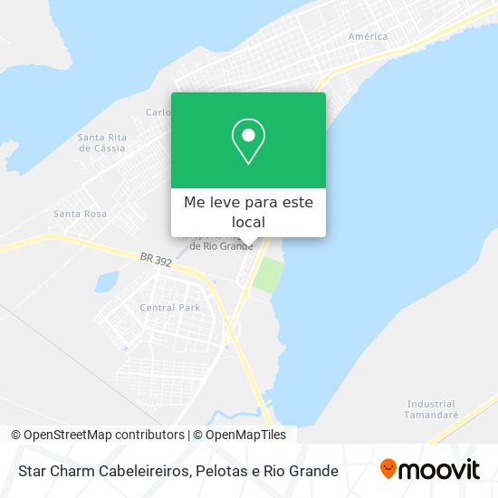 Star Charm Cabeleireiros mapa