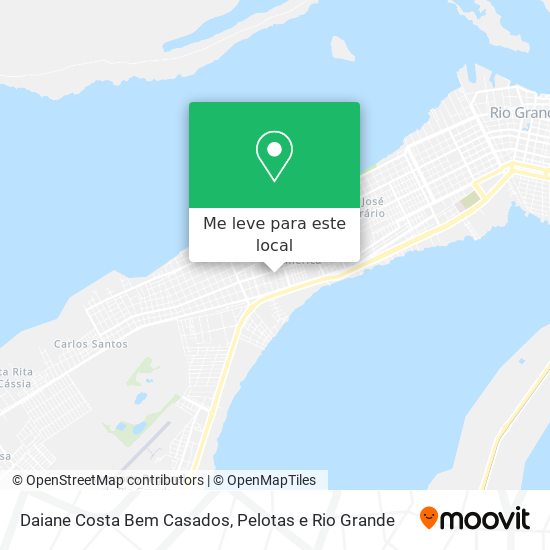 Daiane Costa Bem Casados mapa