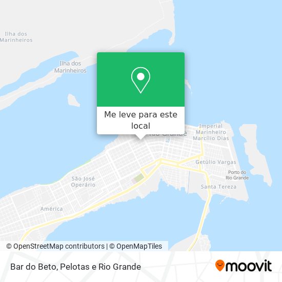 Bar do Beto mapa