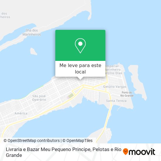 Livraria e Bazar Meu Pequeno Principe mapa