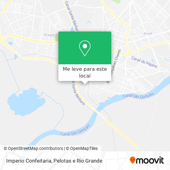 Imperio Confeitaria mapa