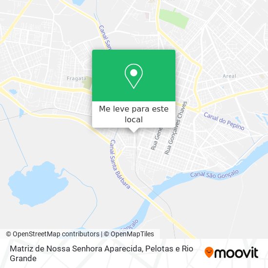 Matriz de Nossa Senhora Aparecida mapa