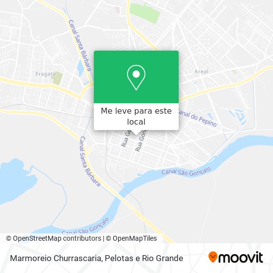 Marmoreio Churrascaria mapa