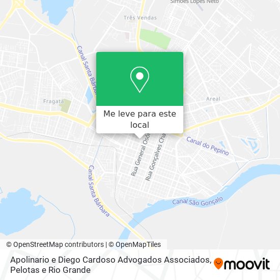 Apolinario e Diego Cardoso Advogados Associados mapa