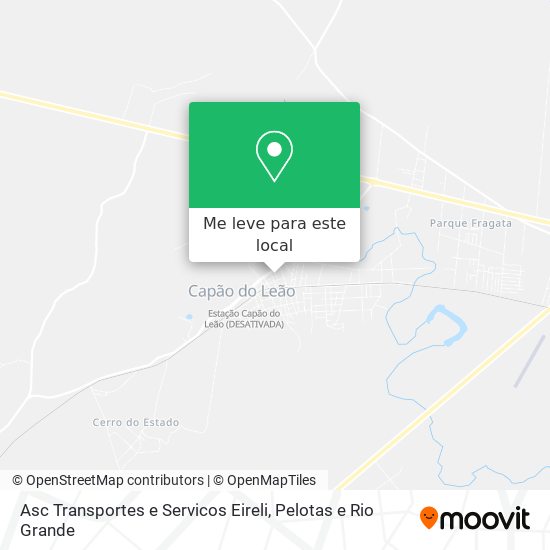 Asc Transportes e Servicos Eireli mapa