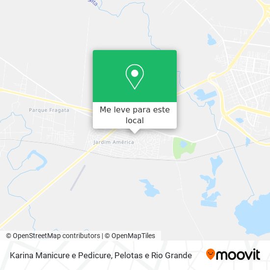 Karina Manicure e Pedicure mapa