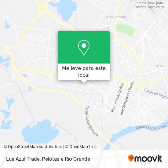 Lua Azul Trade mapa