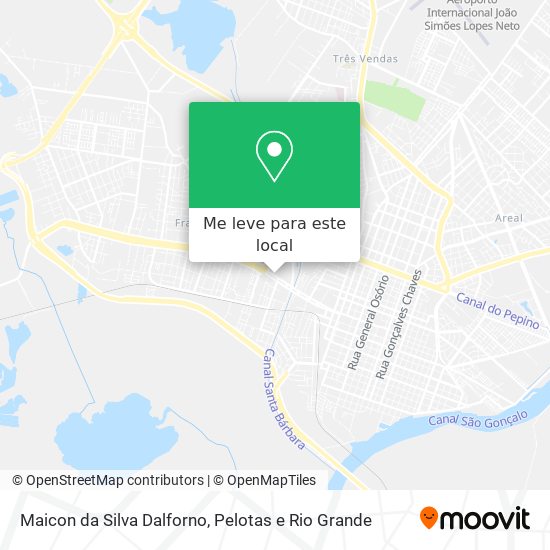 Maicon da Silva Dalforno mapa