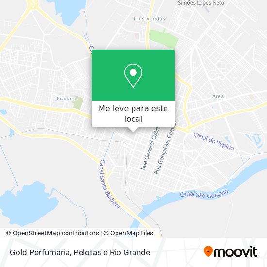 Gold Perfumaria mapa