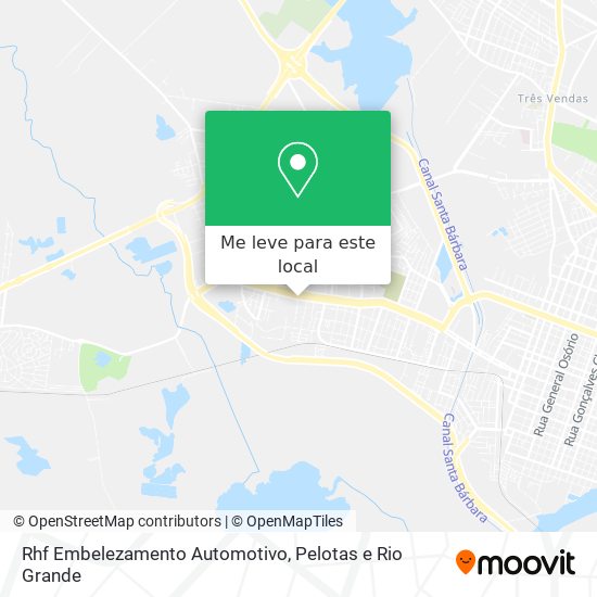 Rhf Embelezamento Automotivo mapa