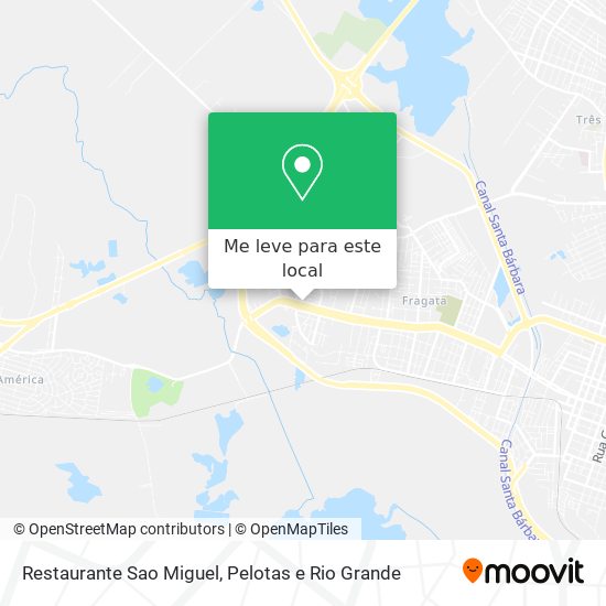 Restaurante Sao Miguel mapa