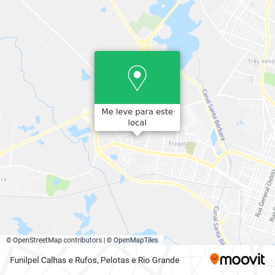 Funilpel Calhas e Rufos mapa