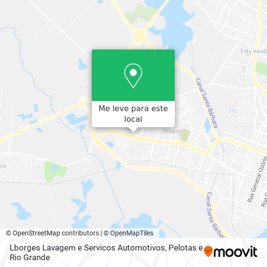 Lborges Lavagem e Servicos Automotivos mapa