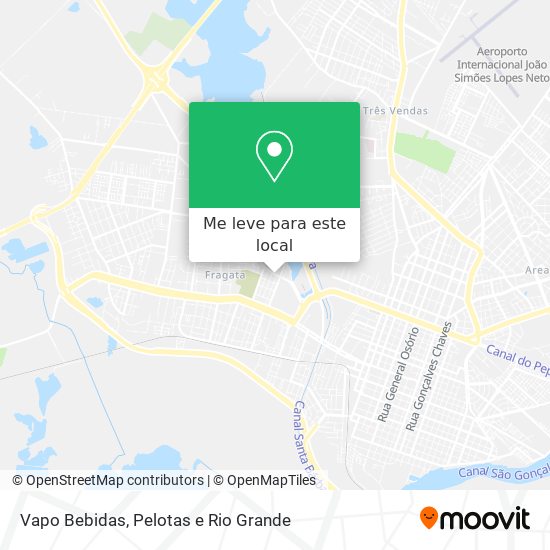 Vapo Bebidas mapa