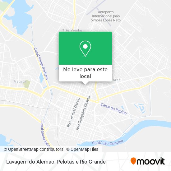 Lavagem do Alemao mapa