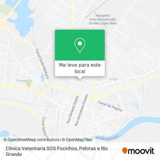 Clinica Veterinaria SOS Focinhos mapa