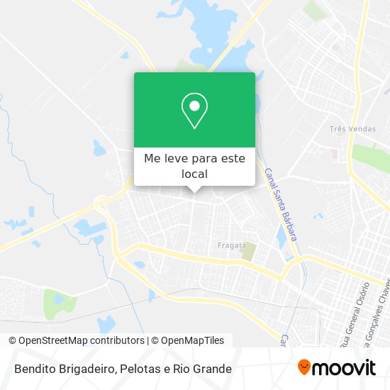 Bendito Brigadeiro mapa