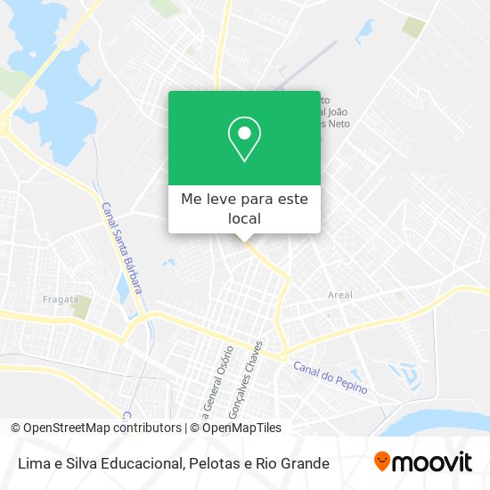 Lima e Silva Educacional mapa