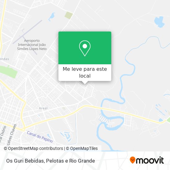 Os Guri Bebidas mapa