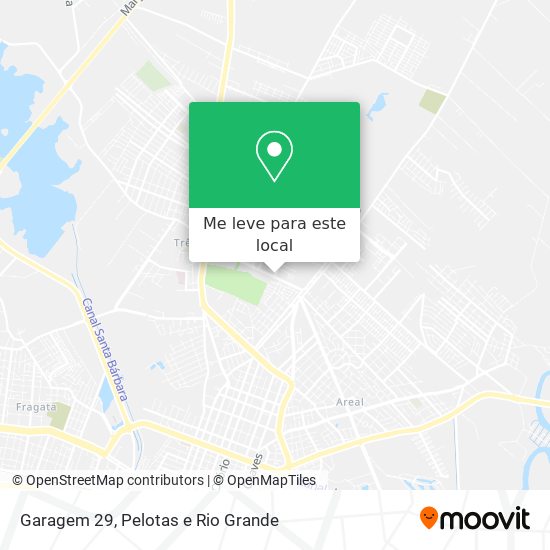 Garagem 29 mapa