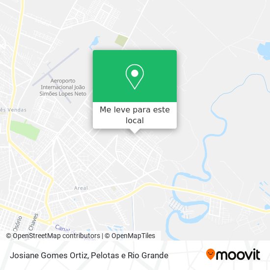 Josiane Gomes Ortiz mapa
